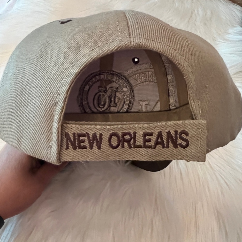 City Hunter Authentic Headwear New Orleans Cap, Beautiful Embroidered Details - Picture 5 of 10